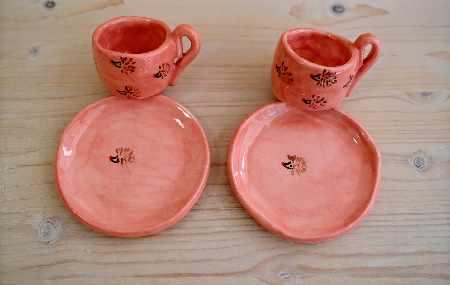 Tazzina da caffè + piattino [RICCI]