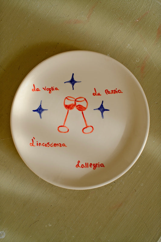 Piatto piano [LA VOGLIA, LA PAZZIA, L’INCOSCIENZA, L’ALLEGRIA]