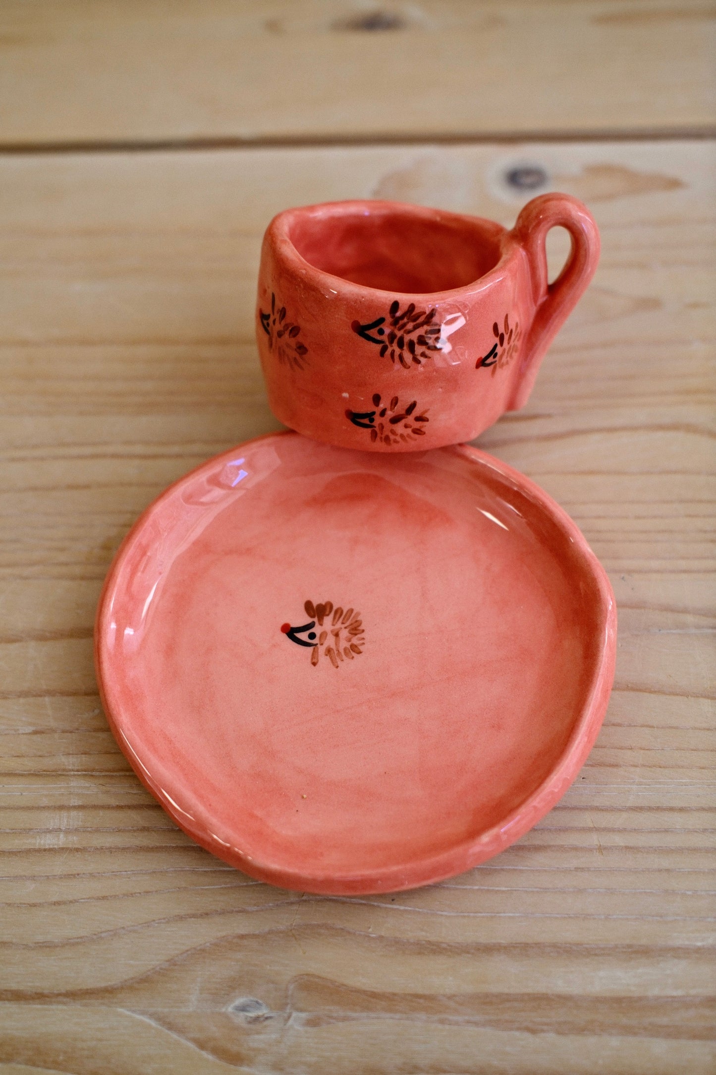 Tazzina da caffè + piattino [RICCI]