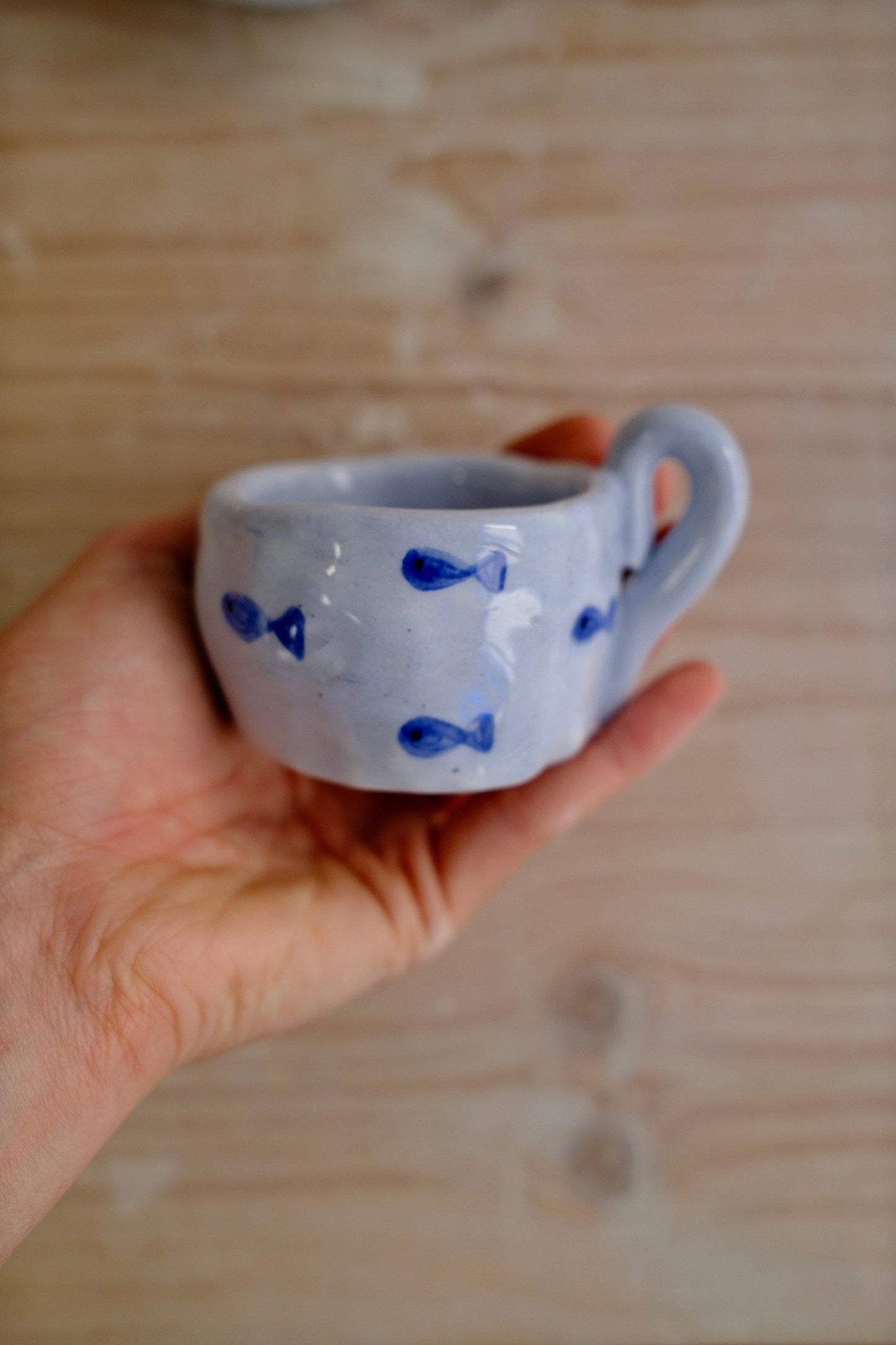 Tazzina da caffè + piattino [PESCI]