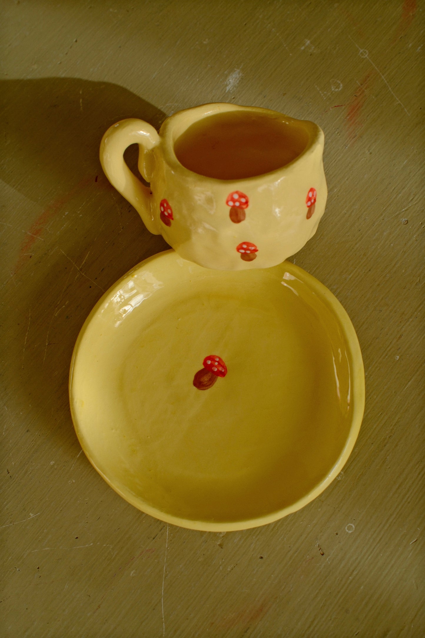 Tazzina da caffè + piattino 
[FUNGHI]