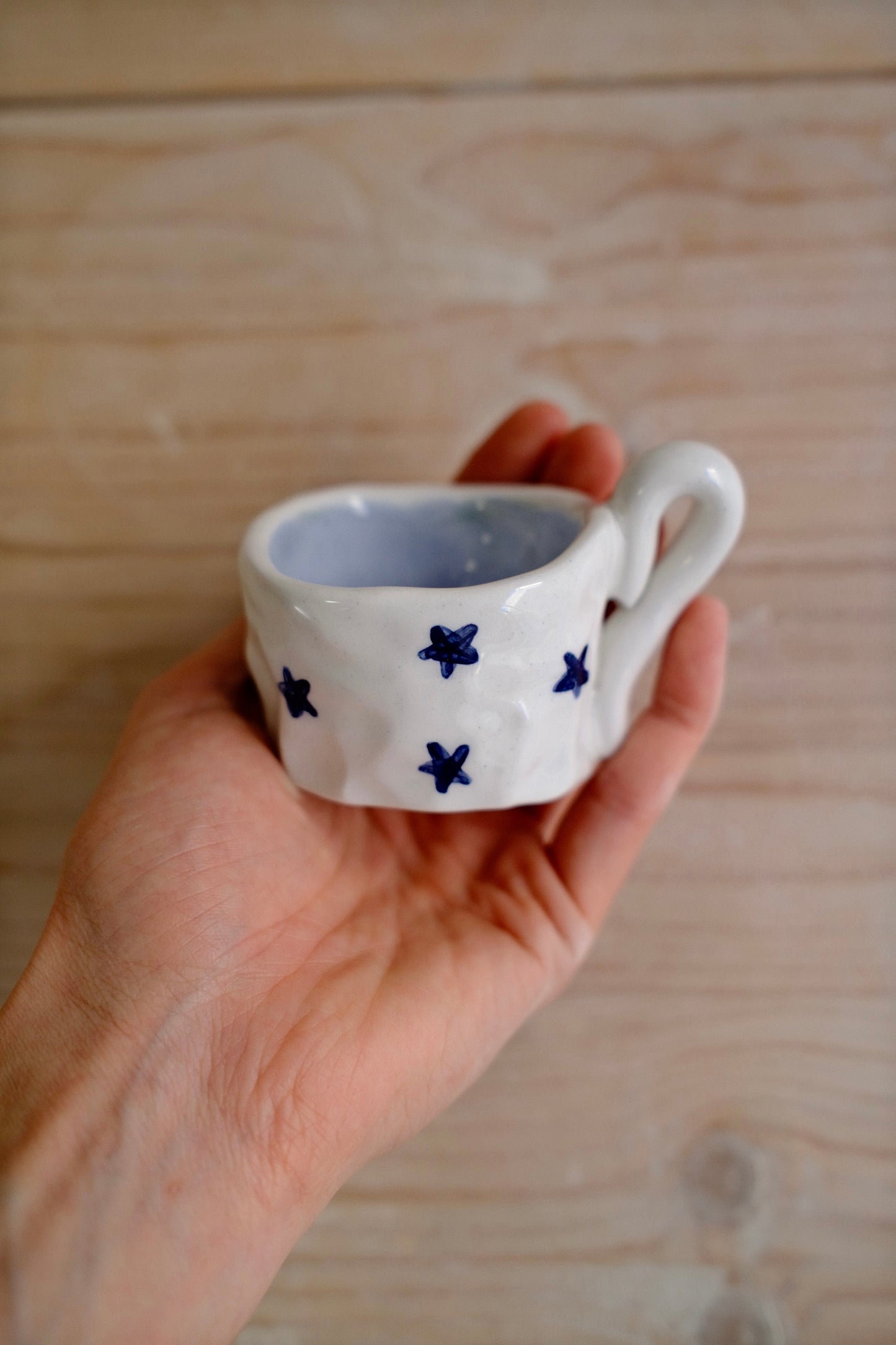 Tazzina da caffè + piattino [STELLE]