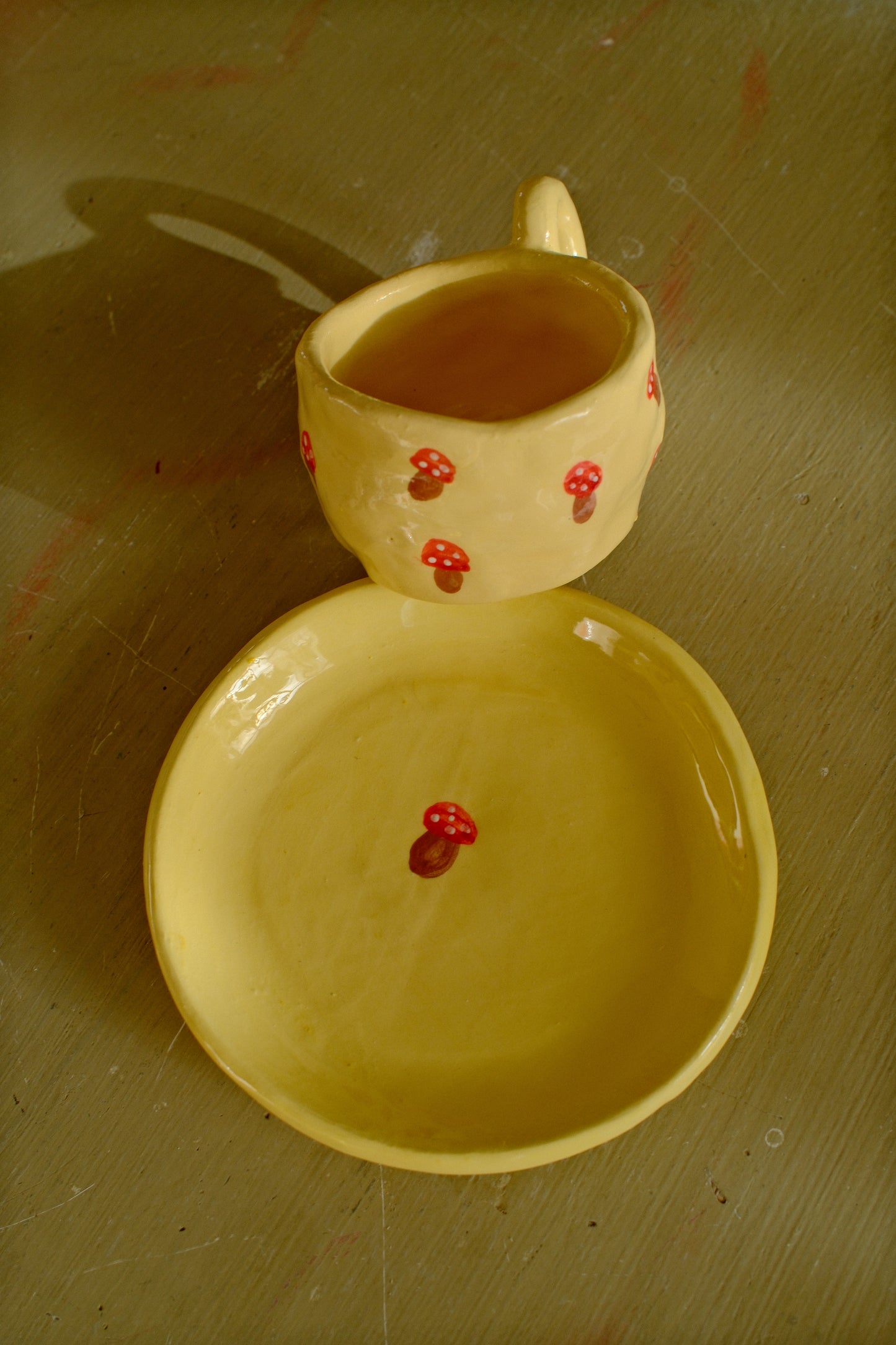 Tazzina da caffè + piattino 
[FUNGHI]