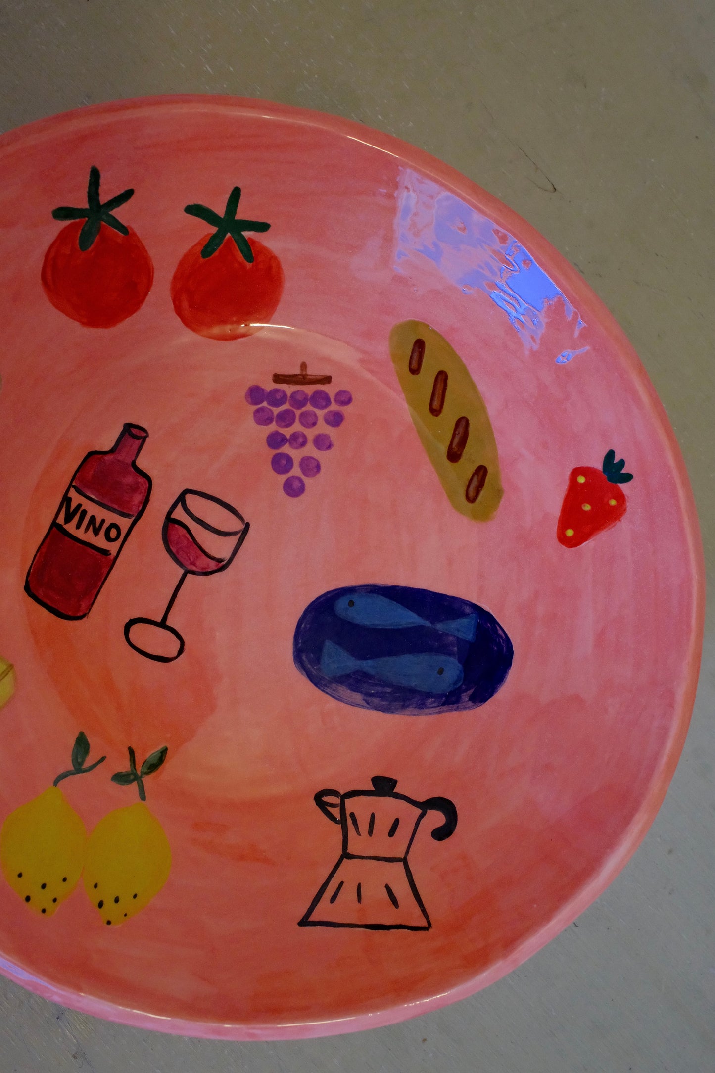 Vassoio decorativo centrotavola [DOLCE VITA]