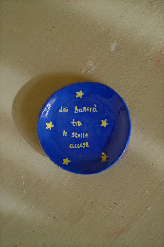 Tazzina da caffè + piattino 
[LEI BALLERÀ TRA LE STELLE ACCESE]