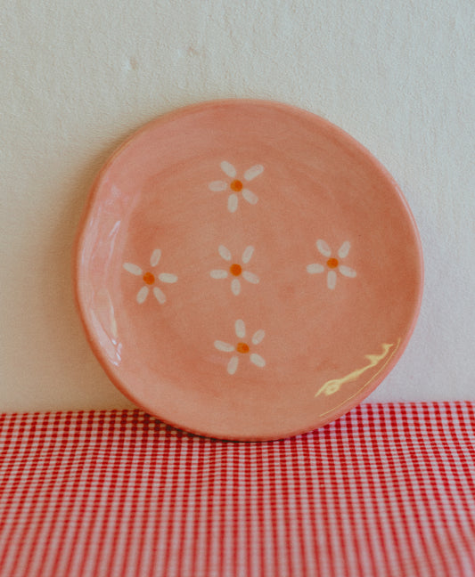 Tazzina da caffè con piattino [MARGHERITE - ROSA]